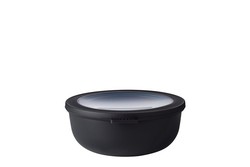 Fiambrera Hermética 1250 ml Negro Nordico Cirqula Mepal