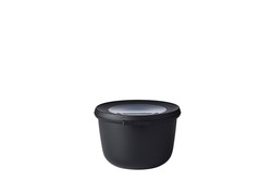 Fiambrera Hermética 500 ml Negro Nordico Cirqula Mepal