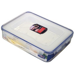 Rectangular Airtight Lunch Box with Grid 2.7 l Lock & Lock