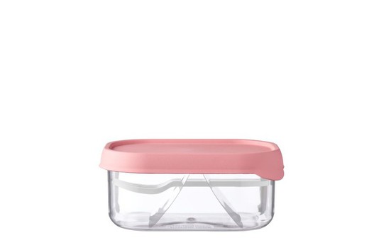 Lunchbox voor fruit - nordic roze