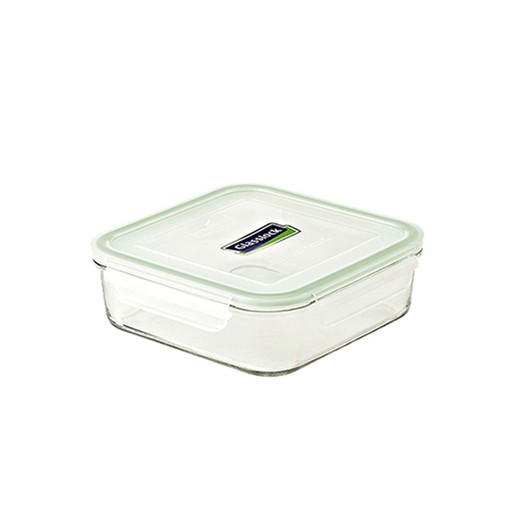 Lunch Box Quadrato Ermetico in Vetro 49 cl Glasslock