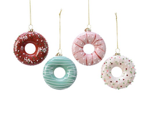 Figura Donut Decoración Arbol Navidad Kaemingk