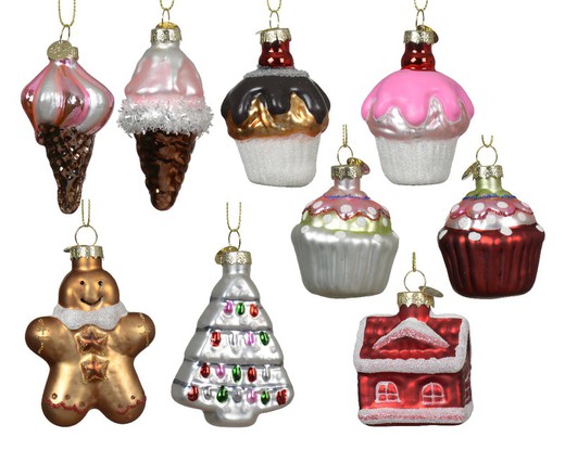 Figure Ice Cream Christmas Tree Decoration Kaemingk