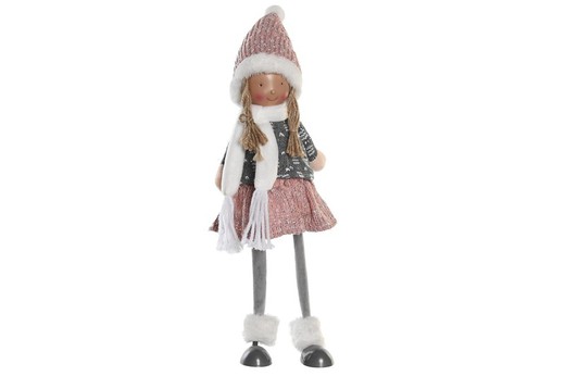 Figurine Fille de Noël 15x9x43