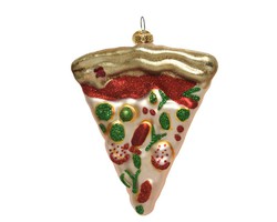 Figura Trozo Pizza Decoración Arbol Navidad Kaemingk