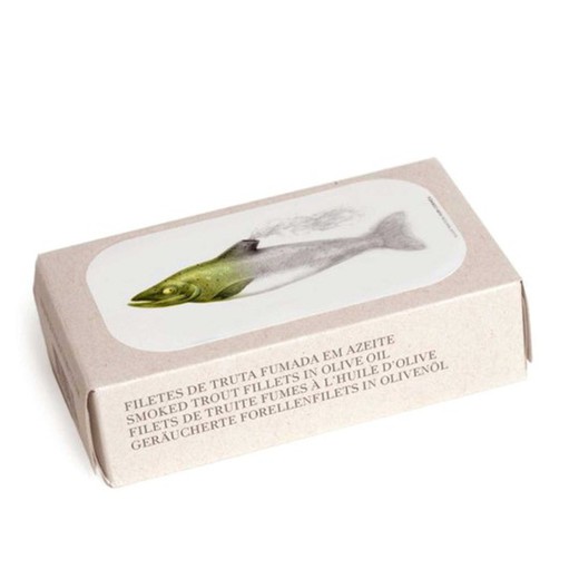 Smoked trout fillets in olive oil Jose Gourmet