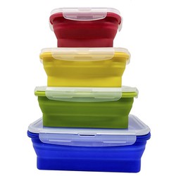 Foldable Silicone Hermetic Lunch Box 1.2 l Simax
