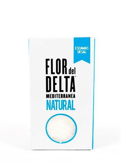 Natural Salt Flower 125 gr Flor Delta Carton