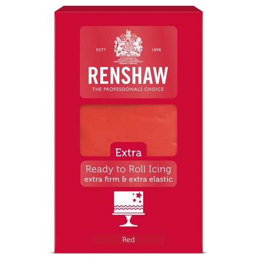 Κόκκινη ζαχαρόπαστα renshaw 1kg
