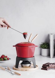 Fondue Hierro Fundido Rosso Lacor