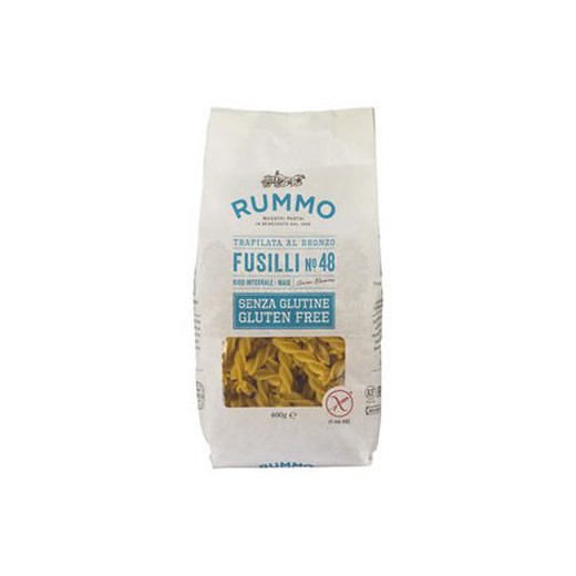 Pâtes fusilli sans gluten 400 g de rummo