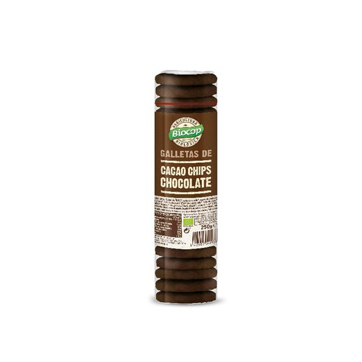 Μπισκότο bio cocoa σοκολάτα biocop 250 γρ