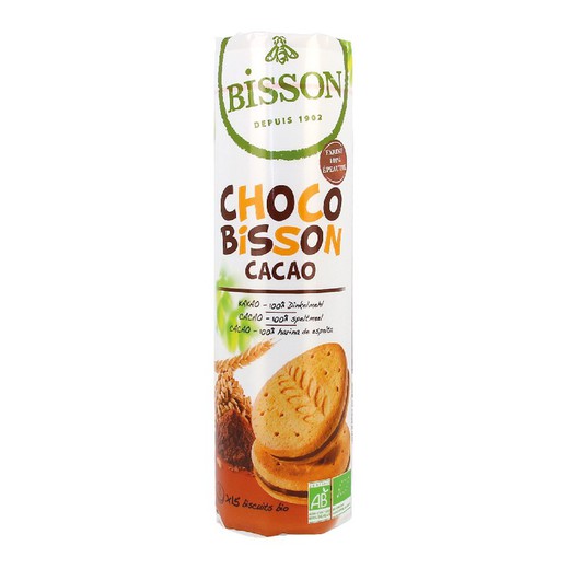 Galleta bio choco cacao trigo espelta bisson 300 g