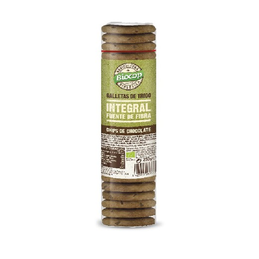 Biscuit intégral bio pépites de chocolat biocop 250g