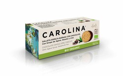 Biscoito bio integral chocolate xarope carolina 100 grs