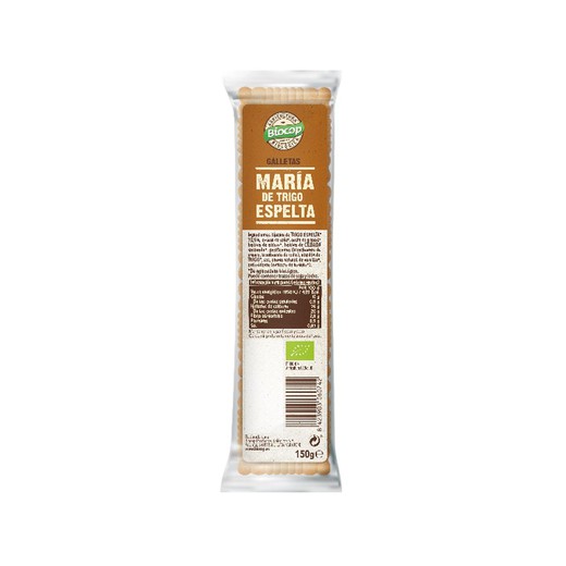 Biscotto di grano tenero al farro maria bio 150g biocop