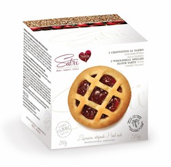 Galleta con mermelada de cereza satri 200 grs