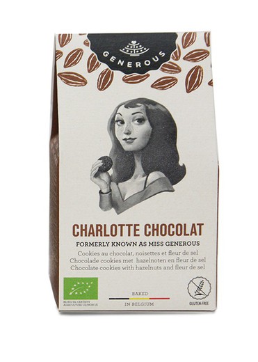 Galleta generous mini charlotte chocolate sin gluten 40 grs