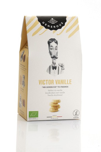 Generous gluten-free cookie victor vanilla 120 grs