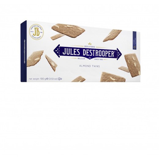 Jules destrooper biscuits aux amandes 100 g