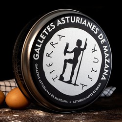 Asturische Aardappelkoekjes Astur 300 gr Metalen blik