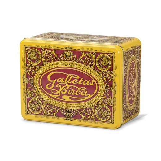 Galletas birba imperial surtido 600 gramos caja metálica