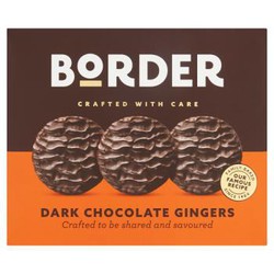 Galletas Border Chocolate Negro Jengibre Caja Regalo 255g