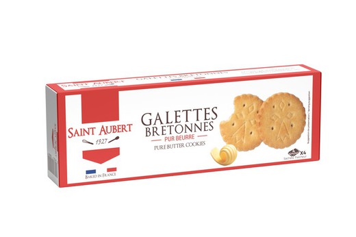 Galletas bretonas de mantequilla 125 g saint aubert