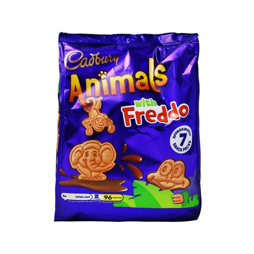 Cadbury mini biscuits animaux 139 g