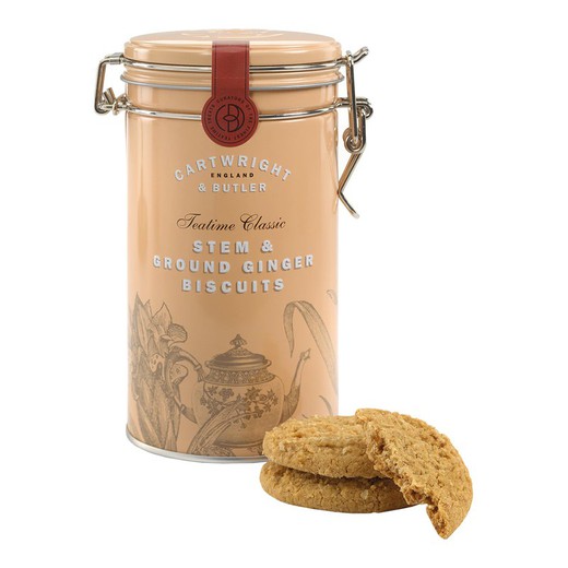 Cartwright butler ginger biscuits tin 200 grs
