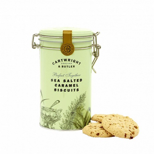 Cartwright butler salted caramel biscuits can 200 g