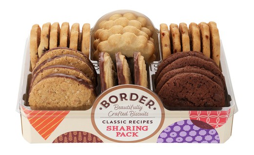 Schotse border assorti koekjes 400 grs