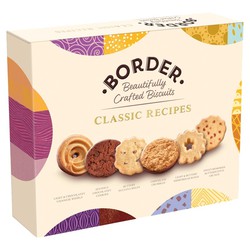 Biscoitos variados de fronteira escocesa 400 grs caixa de presente
