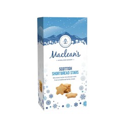 Scotland Cookies Maclean's Highland Bakery Christmas Stars Shortbread 110g