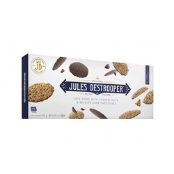 Jules destrooper zwarte chocolade cashewnoten koekjes 95 grs