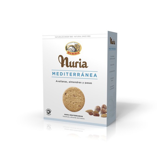 Nuria mediterranea cookies 420g