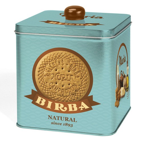 Biscuits originaux Nuria boîte 580 grammes turquoise