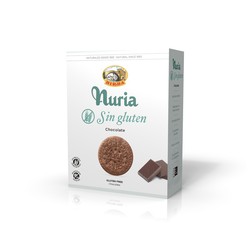 Nuria cookies glutenfri chokolade 435g