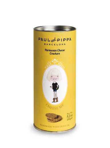 Biscotti paul pipa 150 grs cheese me (parmigiano)