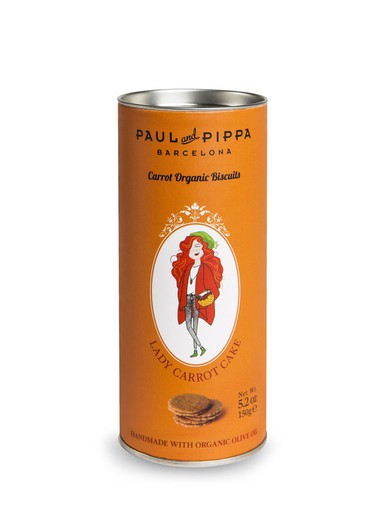 Ciasteczka Paul Pipa 150 grs org lady marchewka (marchewka)
