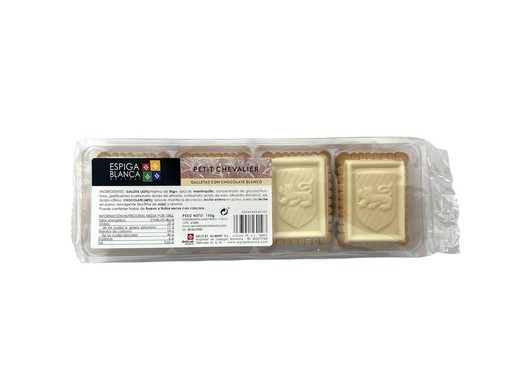 Biscuits petit chevalier white chocolate 150 grs