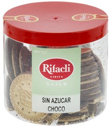 Galletas Rifacli Sin Azúcar Chocolate 325 grs