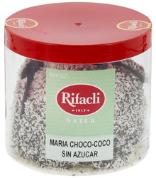 Galletas Rifacli Sin Azúcar Chocolate Coco 325 grs