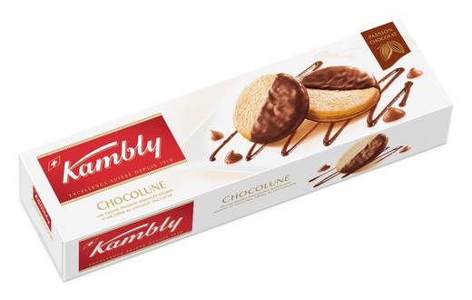 Schweiziske kiks kambly chocolune 100g