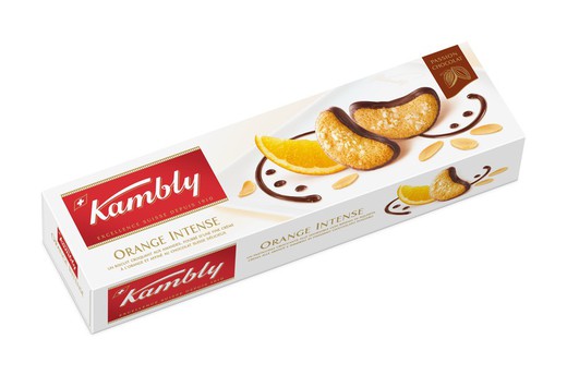 Galletas suizas kambly orange intensive 100g