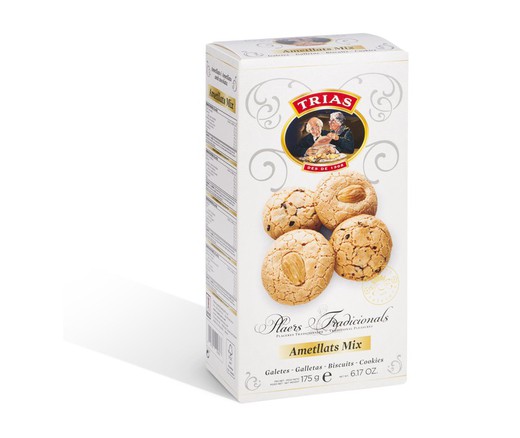Cookies trias ametllats mix 175 grs box
