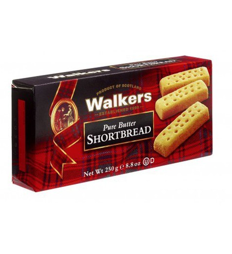 Biscuits au beurre walkers 250 grs