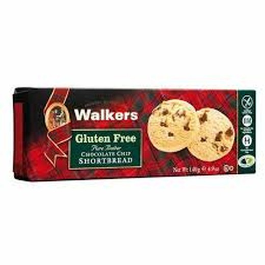 Biscuits aux pépites de chocolat sans gluten Walkers 140 g
