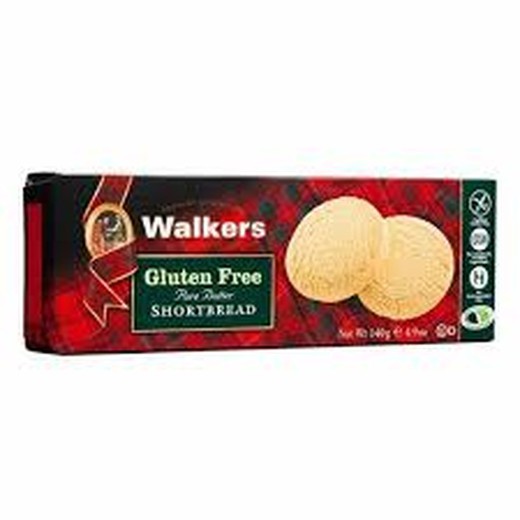 Galletas walkers sin gluten shortbread rounds 140 g