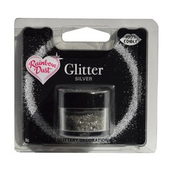 glitter sparkle ασημί σκόνη ουράνιου τόξου